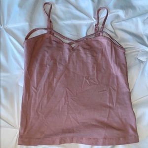 Pink tank top